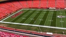 The Super Bowl semi-final on DLF turf grass 
